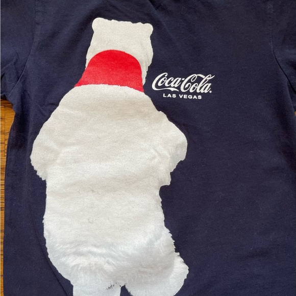 Coca-Cola Kids Navy Polar Bear Short Sleeve T-Shirt (4-5) - Picture 8 of 12